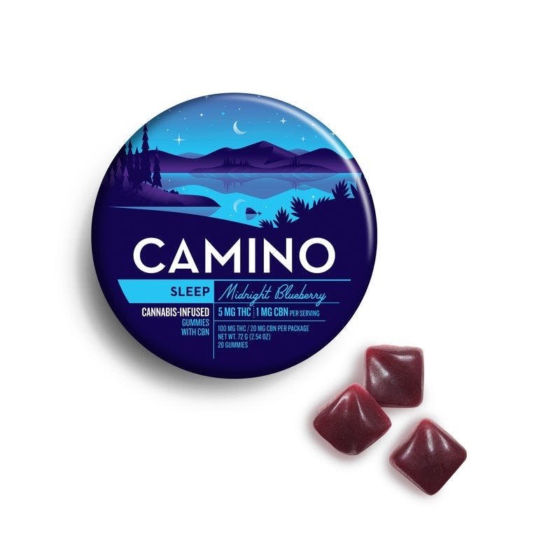 CAMINO | "Sleep" Midnight Blueberry | 100MG 20PK Gummies kaufen bei Head & Grow Hub