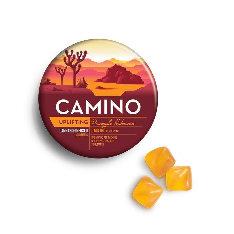 CAMINO | "Uplifting" Pineapple Habanero | 100MG 20PK Gummies kaufen bei Head & Grow Hub