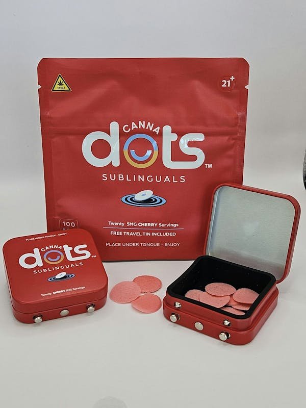 CANNA dots | Sublinguals | Cherry | 100MG 20PK kaufen bei Head & Grow Hub