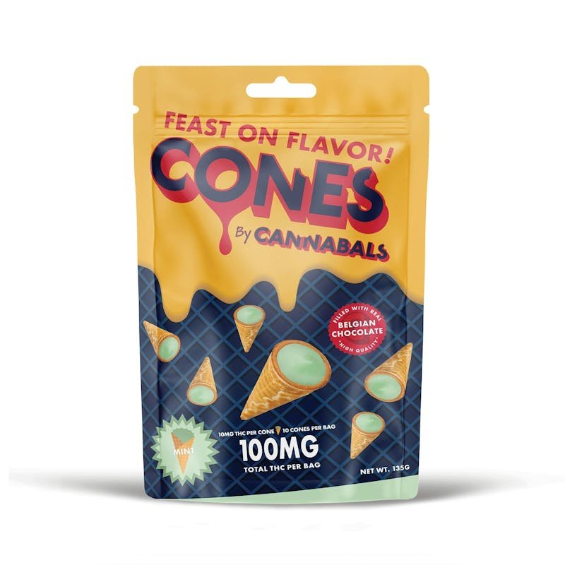 CANNABALS | MINT CHOCOLATE CONES | 100MG 10PK kaufen bei Head & Grow Hub