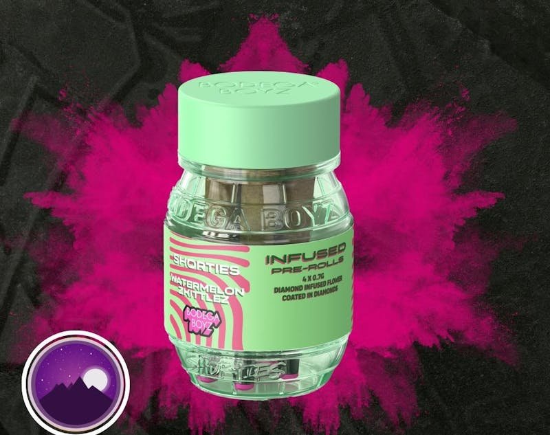 BODEGA BOYZ | Shorties | Watermelon Zkittlez | 2.8G 4PK Infused Prerolls kaufen bei Head & Grow Hub