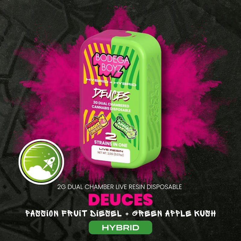 BODEGA BOYZ | Passion Fruit Diesel x Green Apple Kush | 2G Live Resin AIO kaufen bei Head & Grow Hub