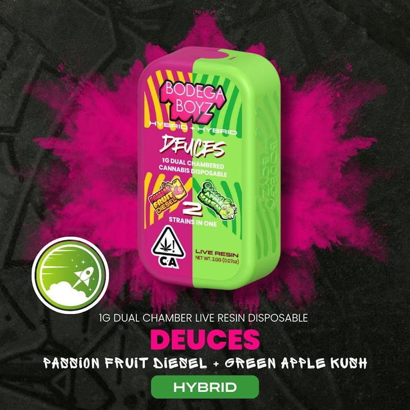 BODEGA BOYZ | Passion Fruit Diesel x Green Apple Kush | 1G Live Resin AIO kaufen bei Head & Grow Hub