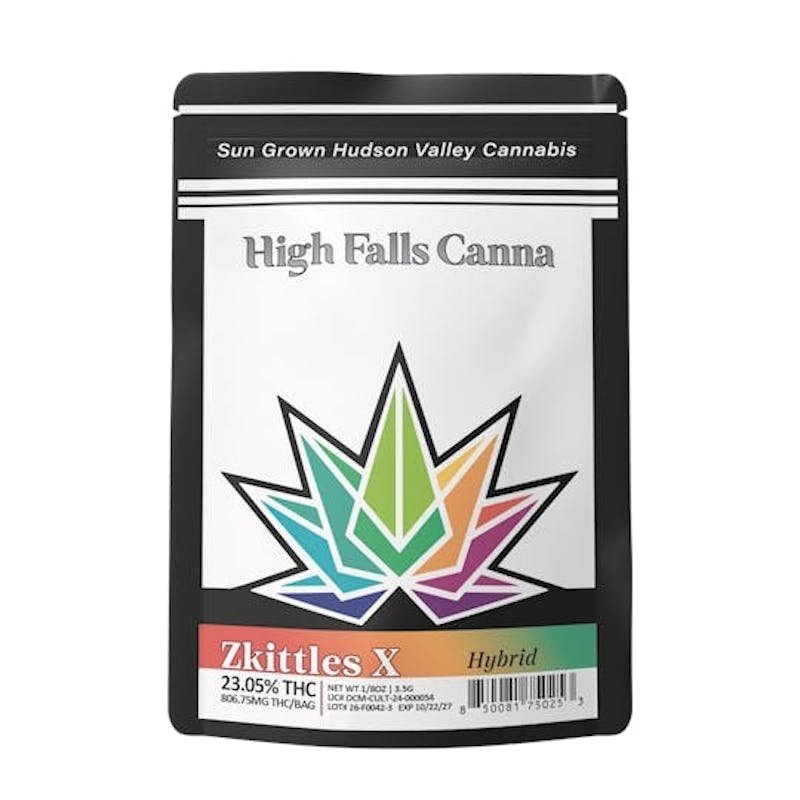 HIGH FALLS CANNA | Zkittles X | 3.5G Flower kaufen bei Head & Grow Hub