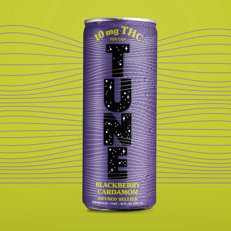 TUNE | Blackberry Cardamom | 10mg Infused Seltzer kaufen bei Head & Grow Hub