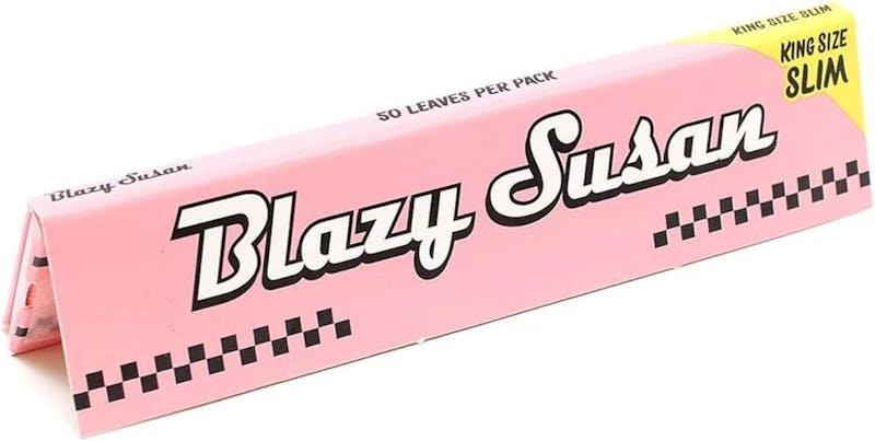 Blazy Susan | Pink Rolling Papers | King Size Slim