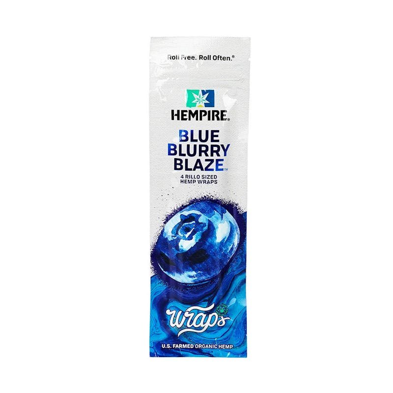Hempire | Blueberry Blaze | 4pk Hemp Wraps kaufen bei Head & Grow Hub