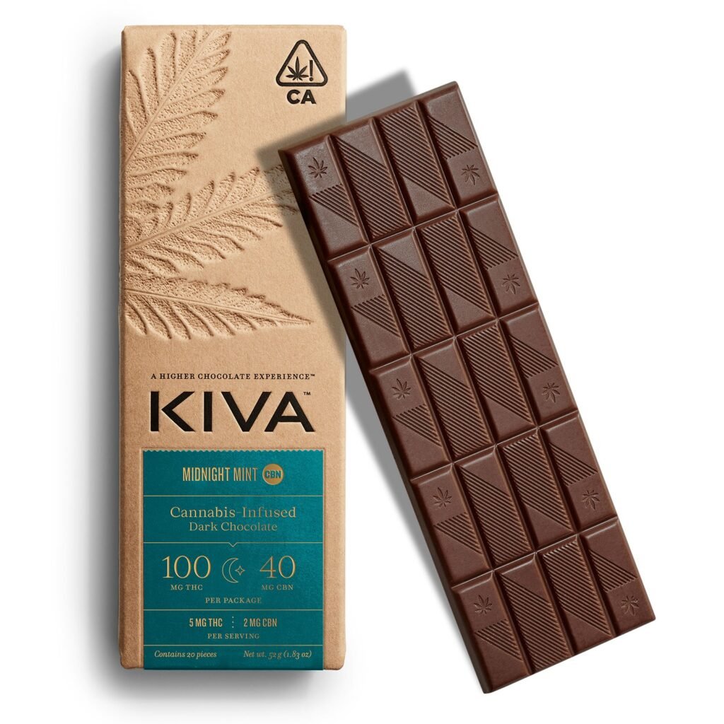 KivaBar - Dark Chocolate Midnight Mint CBN 5:2 kaufen bei Head & Grow Hub