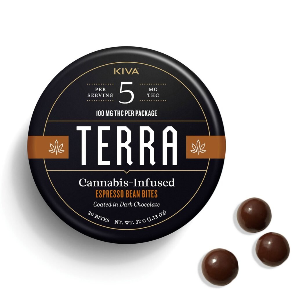 Dark Chocolate Espresso Beans 100mg 20-pack kaufen bei Head & Grow Hub