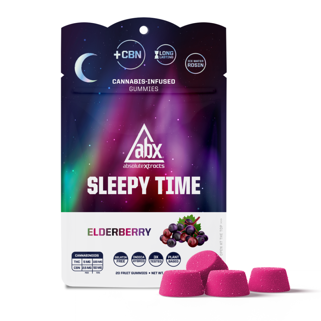 ABX - Elderberry Sleepy Time Gummies 100mg kaufen bei Head & Grow Hub