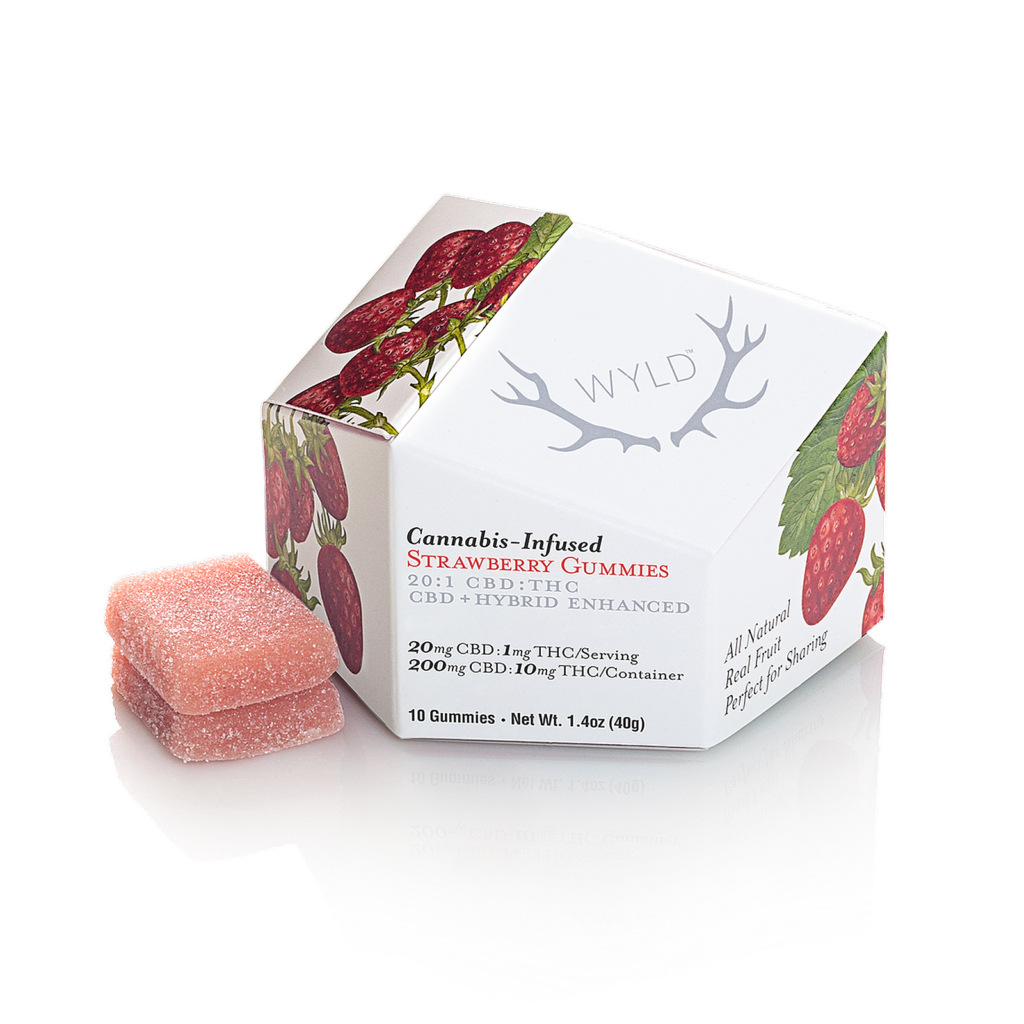 20:1 Strawberry Gummies 10-pack kaufen bei Head & Grow Hub