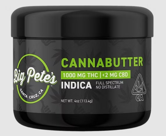 Big Pete's - Indica Cannabutter Jar 1,000mg THC kaufen bei Head & Grow Hub