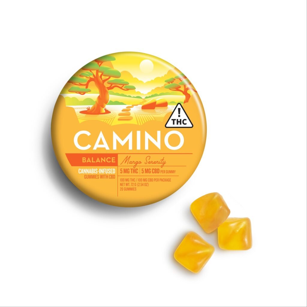 Camino - Mango Serenity CBD 1:1 Gummies kaufen bei Head & Grow Hub