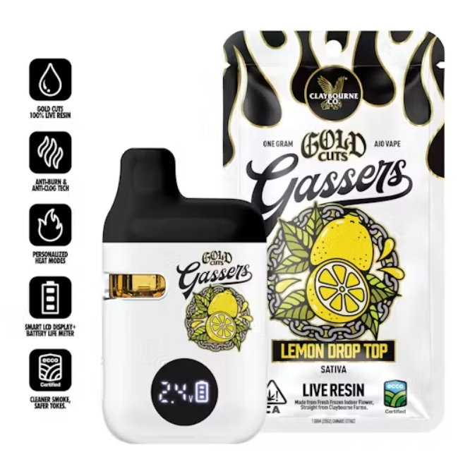 Gassers Lemon Drop Top AIO 1g kaufen bei Head & Grow Hub
