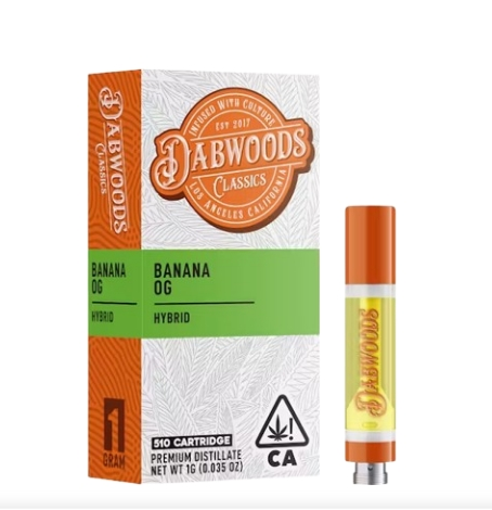 DABWOODS - Banana OG 1g Cart kaufen bei Head & Grow Hub