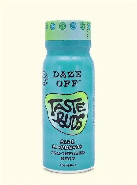 Daze Off - Blue Radberry Taste Buds 100mg Shot kaufen bei Head & Grow Hub