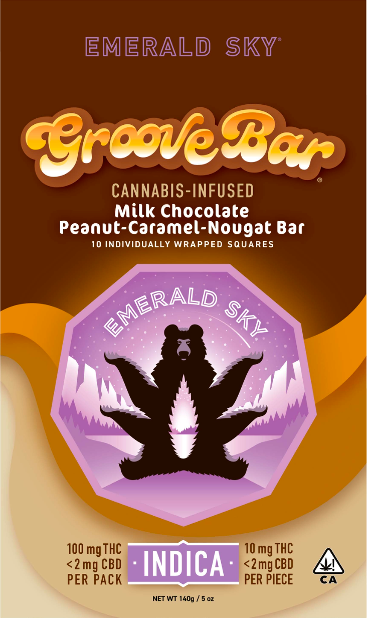 Emerald Sky - GrooveBar 100mg Indica kaufen bei Head & Grow Hub