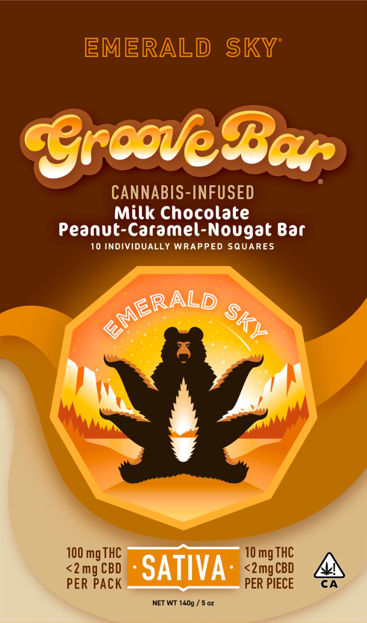 Emerald Sky - GrooveBar 100mg Sativa kaufen bei Head & Grow Hub
