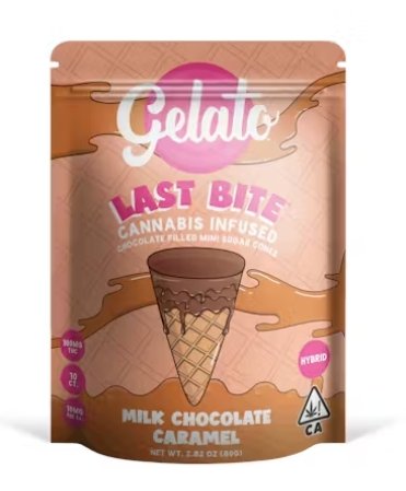 Gelato Last Bite - Milk Chocolate Caramel 10pc Hybrid kaufen bei Head & Grow Hub