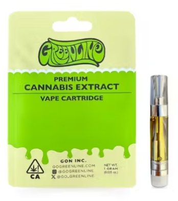 GREENLINE - 24K Gold Punch Cart 1g kaufen bei Head & Grow Hub