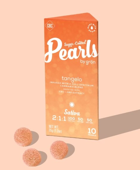 Pearls - Tangelo 2:1:1 THC:CBC:CBG Gummies kaufen bei Head & Grow Hub