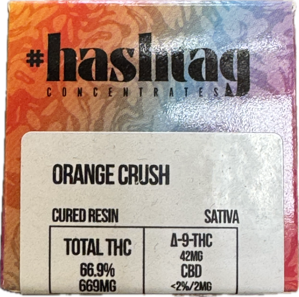 Hashtag - Orange Crush Cured Resin 1g kaufen bei Head & Grow Hub