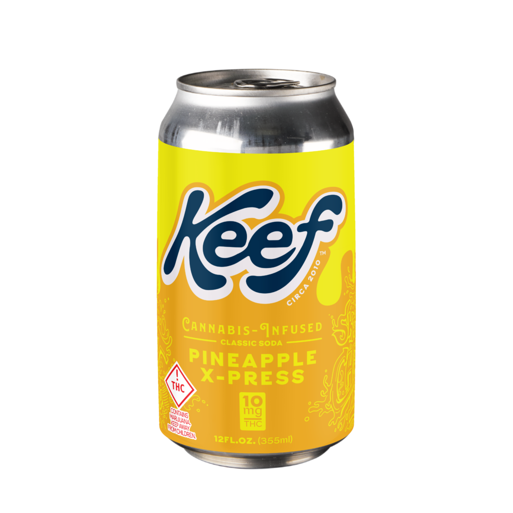Keef Pineapple X-Press Classic Soda 10mg 12oz kaufen bei Head & Grow Hub