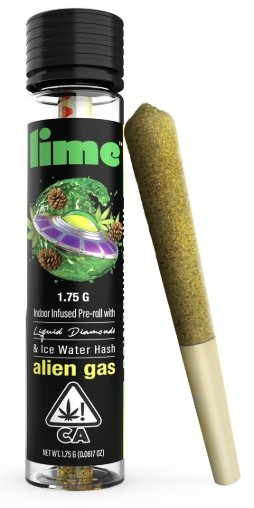 Lime - Alien Gas 1.75g Infused Pre Roll kaufen bei Head & Grow Hub