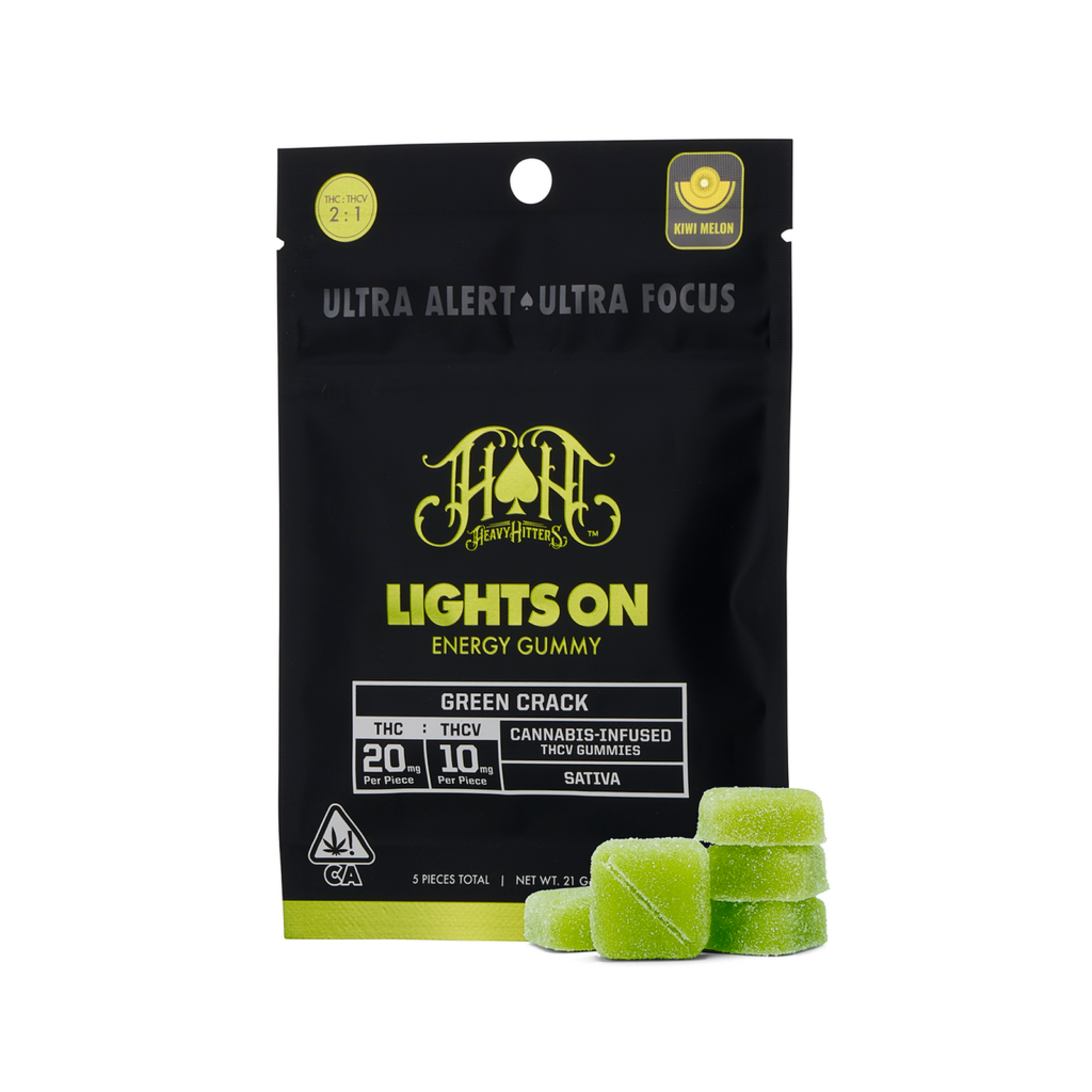 Heavy Hitters: Green Crack THCV Gummies (100mg THC/ 50mg THCV) kaufen bei Head & Grow Hub