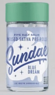 Sundae - Blue Dream 5pk Infused PR 2.5g kaufen bei Head & Grow Hub