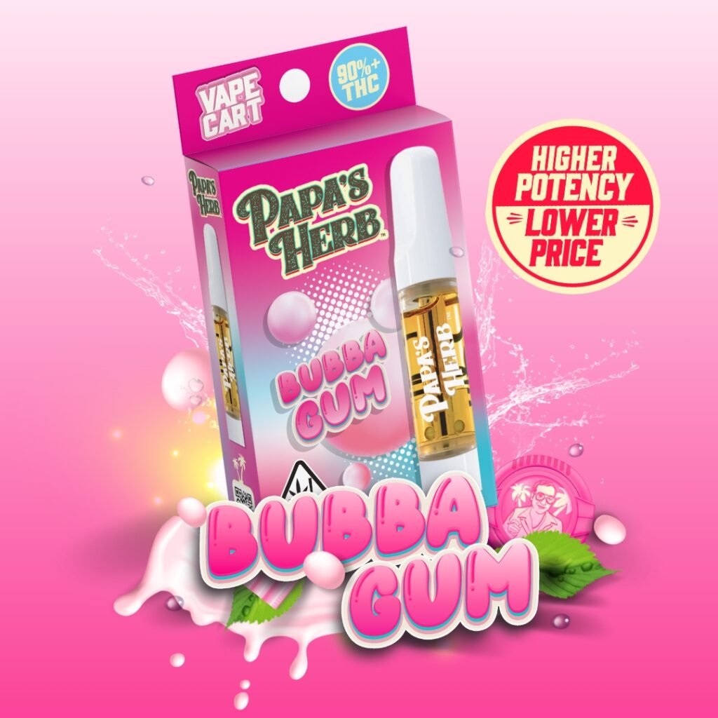 Papa's Herb Bubba Gum 1g Cart kaufen bei Head & Grow Hub