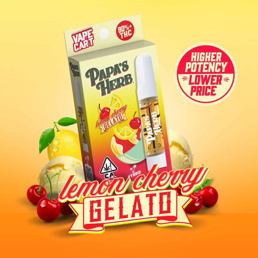 Papa's Herb-Lemon Cherry Gelato Vape 1g kaufen bei Head & Grow Hub