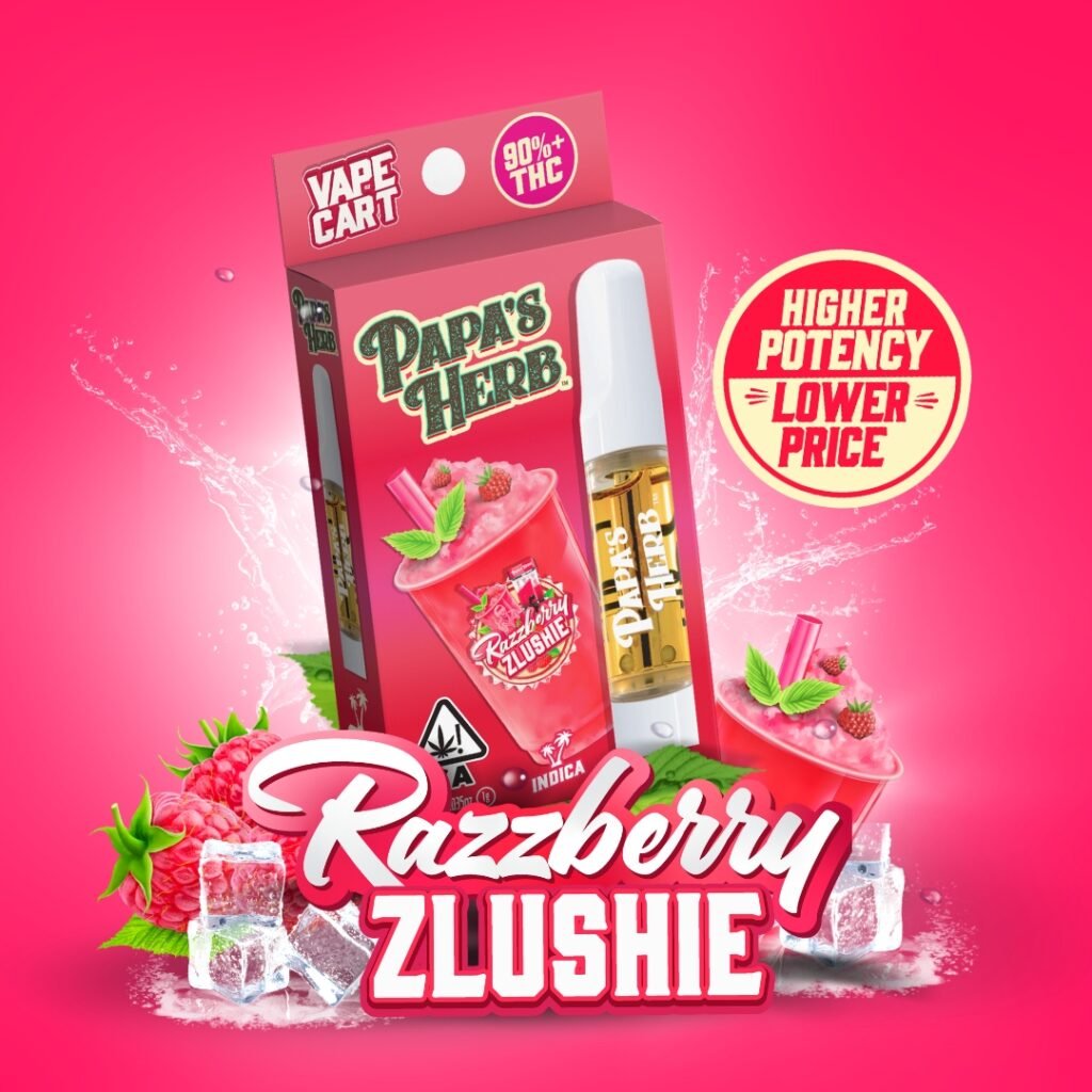 Papa's Herb-Razzberry Zlushie 1g Cart kaufen bei Head & Grow Hub