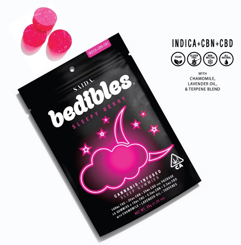 Saida - Sleepy Berry 4:1:1 Bedibles Gummies kaufen bei Head & Grow Hub