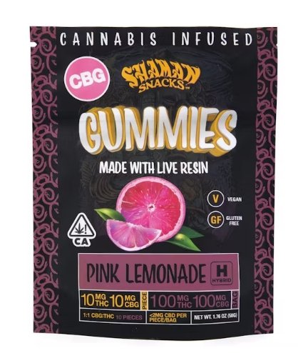 Shaman - Pink Lemonade 1:1 100mg CBG:THC kaufen bei Head & Grow Hub