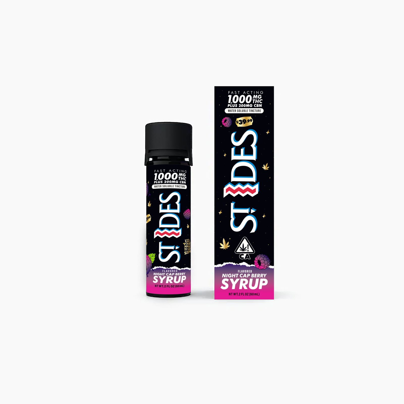 ST IDES - Night Cap Berry Tincture 1000MG + 200MG CBN kaufen bei Head & Grow Hub
