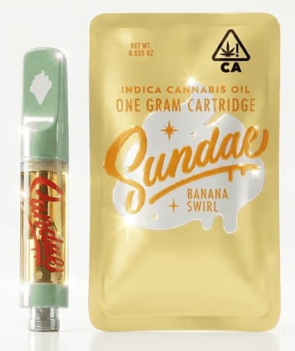 Sundae - Banana Swirl 1g Cart kaufen bei Head & Grow Hub