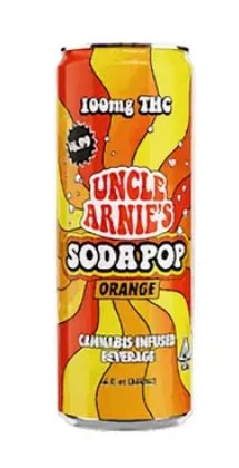 Uncle Arnie's Beverage 12oz Orange Soda 100mg kaufen bei Head & Grow Hub