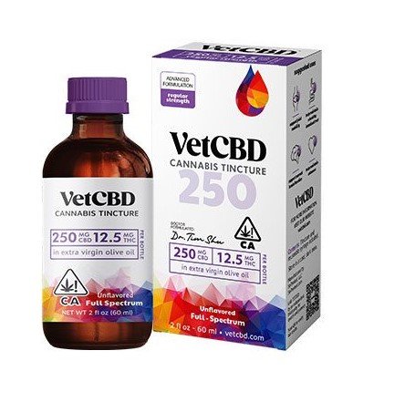VETCBD Regular Strength 250mg CBD 2oz kaufen bei Head & Grow Hub