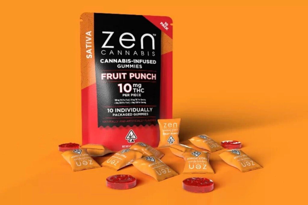ZEN - Fruit Punch Gummy Sativa 100mg kaufen bei Head & Grow Hub