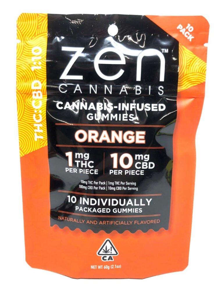 Zen-Orange Gummy 1:10 kaufen bei Head & Grow Hub