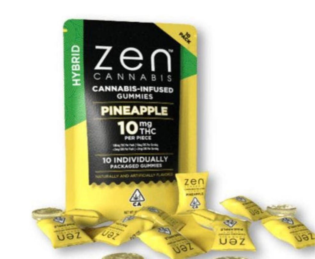 Zen - Pineapple Gummy Hybrid 100mg kaufen bei Head & Grow Hub